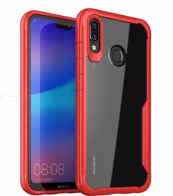 FRAME Ochranný kryt Huawei Nova 3 červený termék 2. képe