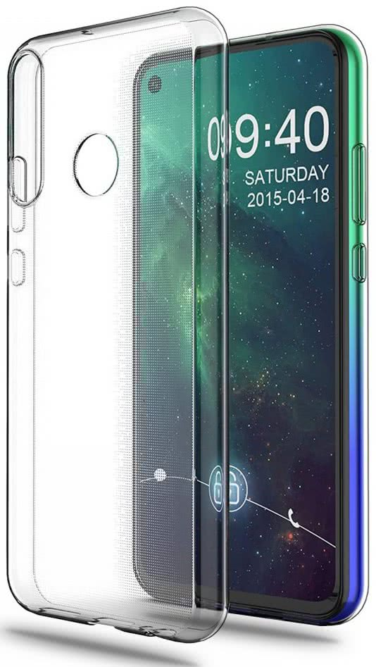 Szilikon burkolat Huawei P40 Lite E átlátszó akciós termékkép 1