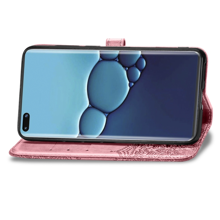 ART Pénztárca borító Huawei P40 Pro / P40 Pro Plus ORNAMENT rózsaszín termék 2. képe