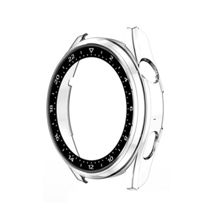 Műanyag borítás védőüveggel átlátszó Huawei Watch 3 Pro készülékhez akciós termékkép 1