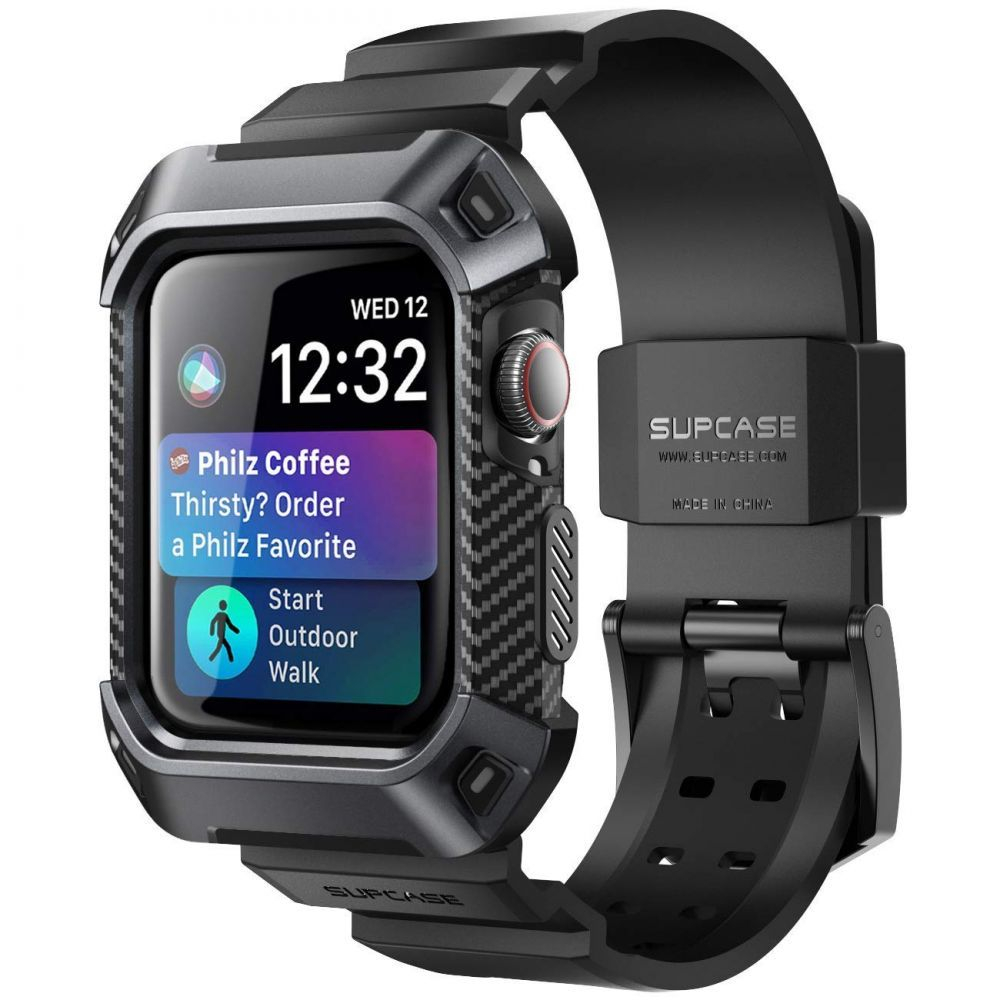 SUPCASE UNICORN BEETLE PRO Apple Watch 6 / SE / 5/4 (44mm) fekete akciós termékkép 1