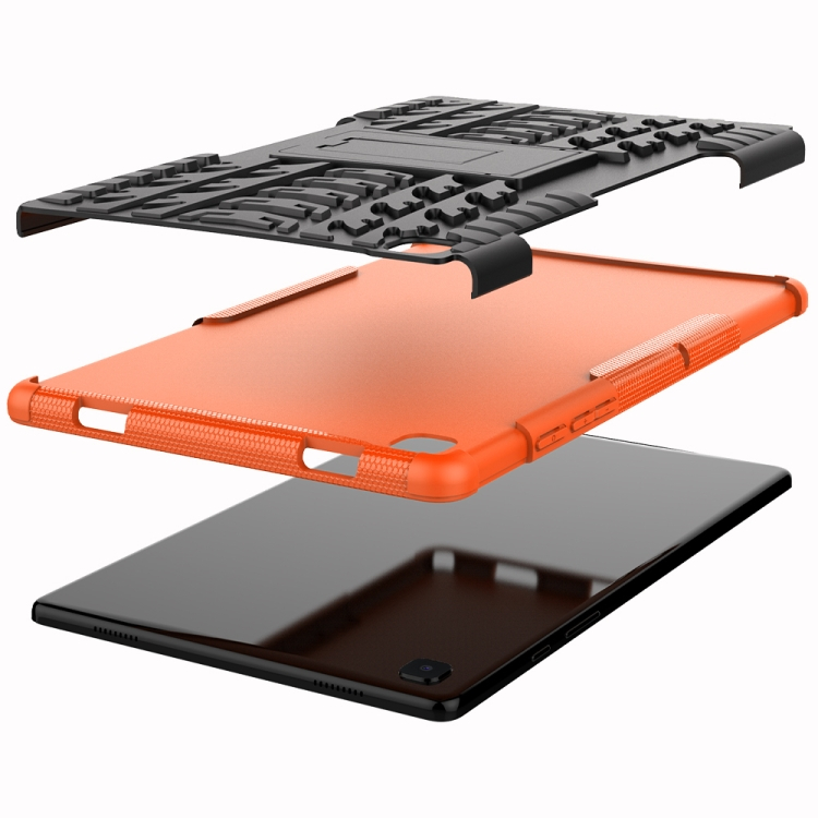 STAND Extra strapabíró burkolat Samsung Galaxy Tab A7 10.4 (T500 / T505) narancs termék 2. képe