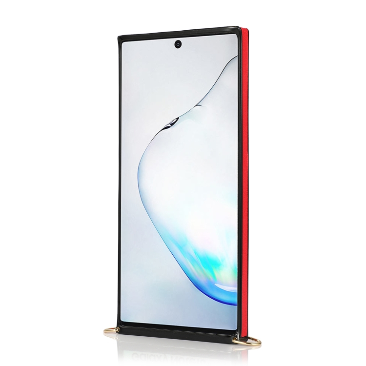 Samsung Galaxy Note 10 Plus piros pántos borítás termék 2. képe