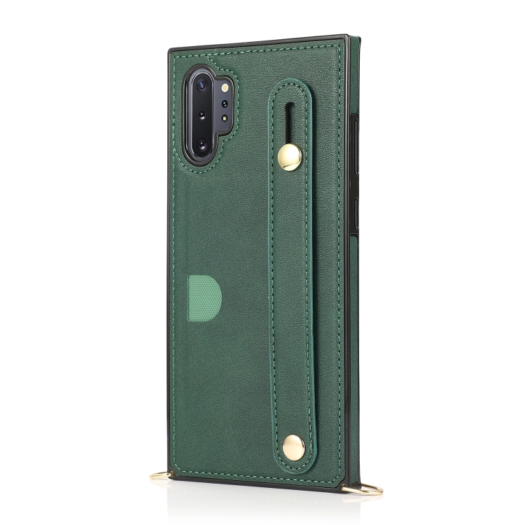 SZÍJ Huzat pánttal Samsung Galaxy Note 10 Plus zöld termék 2. képe