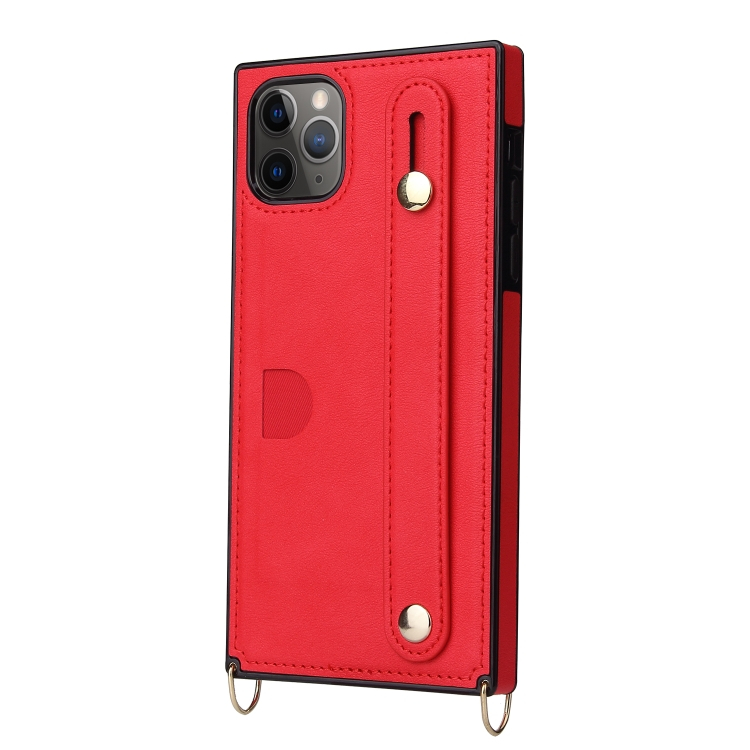 Szíjas tok Apple iPhone 11 Pro szíjjal, piros akciós termékkép 1
