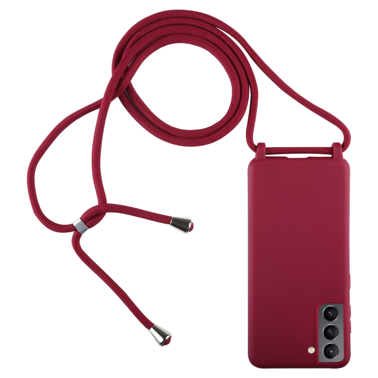 ROPE Huzat zsinórral Samsung Galaxy S21 5G piros termék 2. képe