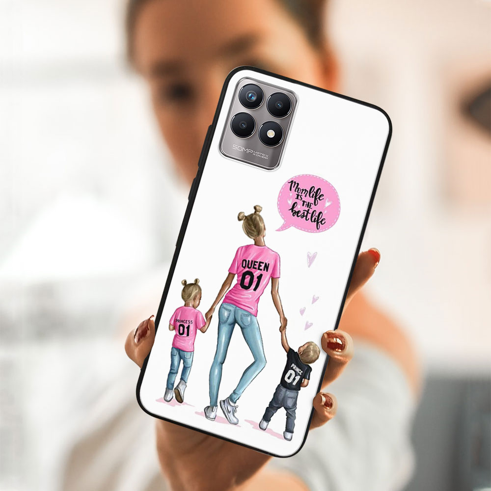 PROTEMIO MY ART szilikon tok Realme 8i MOM (119) termék 2. képe