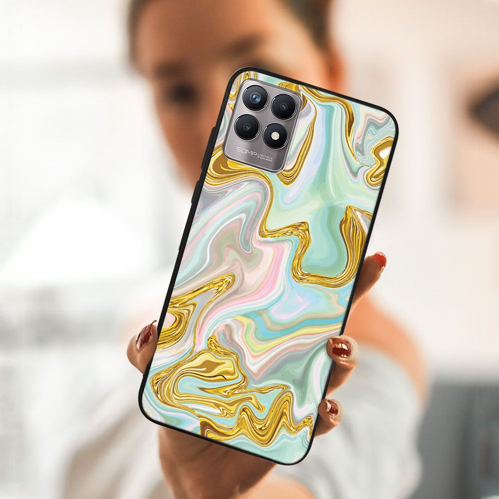 PROTEMIO MY ART szilikon tok Realme 8i NEON (041) termék 2. képe