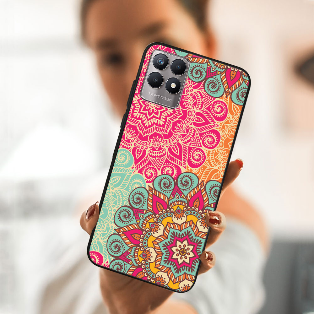 PROTEMIO MY ART szilikon tok Realme 8i MANDALA (043) termék 2. képe