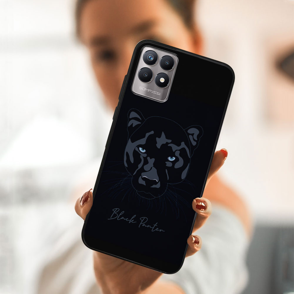 PROTEMIO MY ART szilikon tok Realme 8i PANTHER (045) termék 2. képe