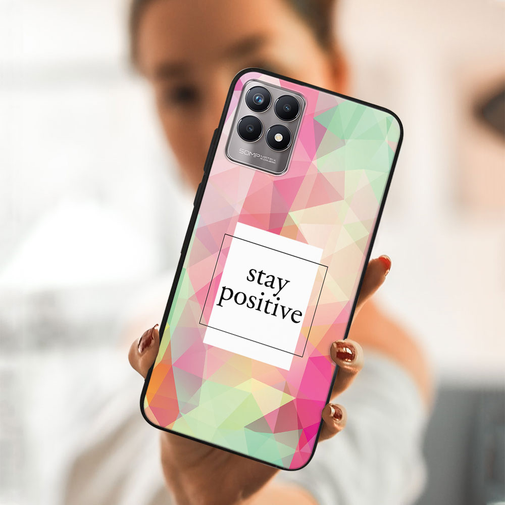 PROTEMIO MY ART szilikon tok Realme 8i POSITIVE (053) termék 2. képe