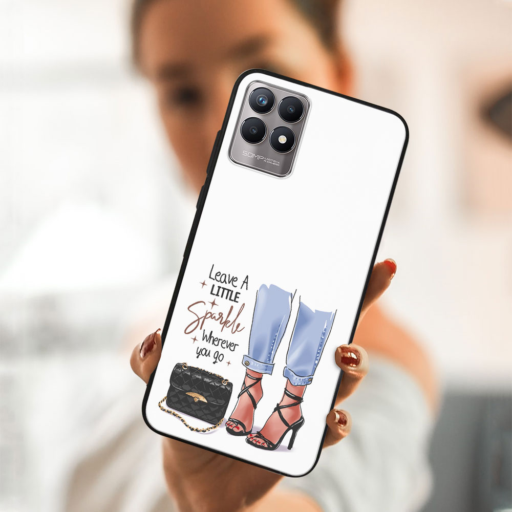 PROTEMIO MY ART szilikon huzat Realme 8i SHOES (061) termék 2. képe