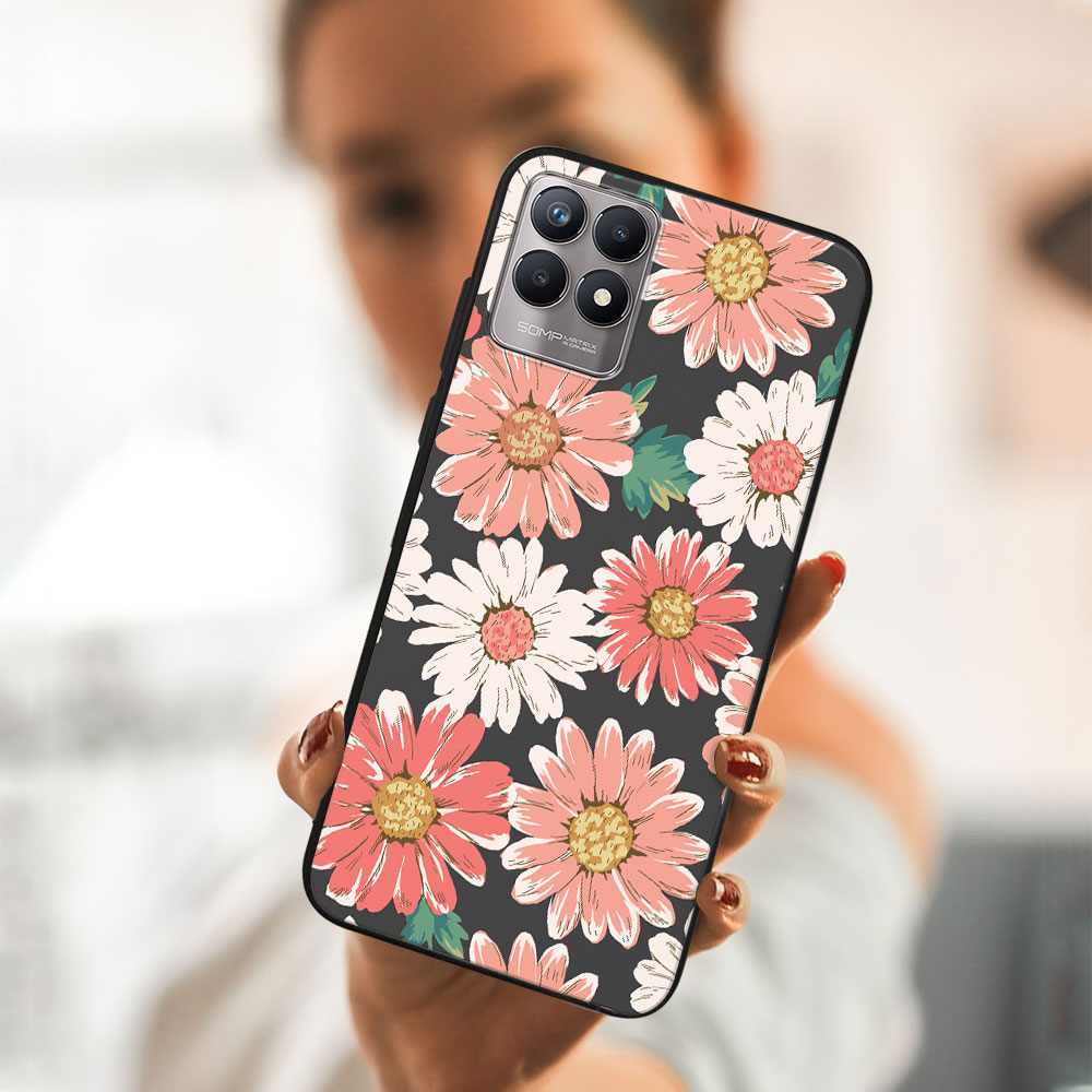 PROTEMIO MY ART szilikon tok Realme 8i DAISY (161) termék 2. képe