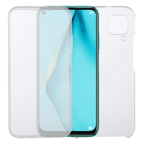 Kétoldalas védőburkolat Huawei P40 Lite átlátszó akciós termékkép 1