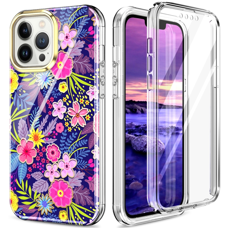 DUAL ART Tartós borítás Apple iPhone 13 Pro FLORAL telefonhoz akciós termékkép 1