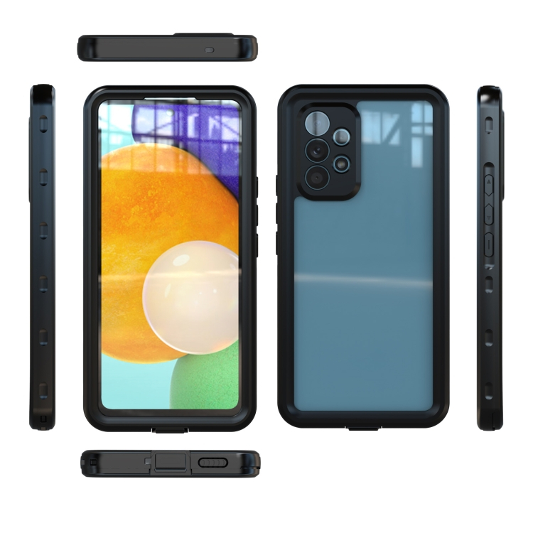SZILÁRD Kétoldalas burkolat Samsung Galaxy A53 5G fekete termék 2. képe