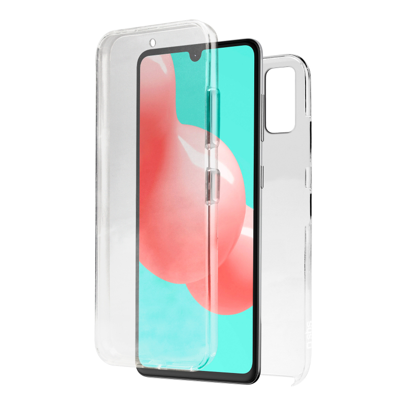Samsung Galaxy A41 átlátszó kétoldalas borító akciós termékkép 1