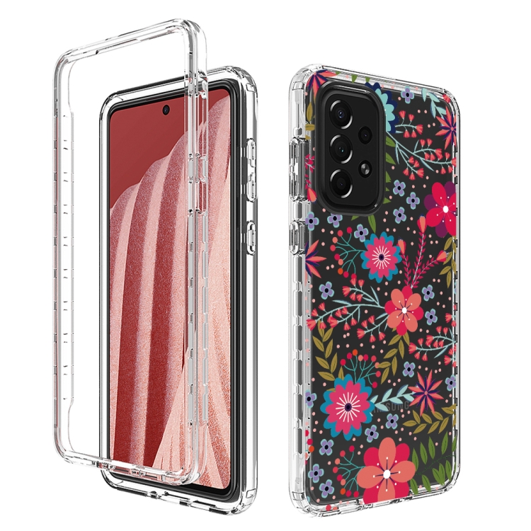 DUAL ART Tartós burkolat Samsung Galaxy A73 5G FLOWERS akciós termékkép 1