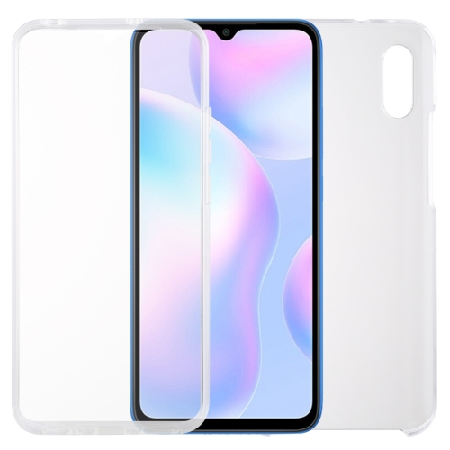Kétoldalas védőburkolat Xiaomi Redmi 9A / 9AT átlátszó akciós termékkép 1