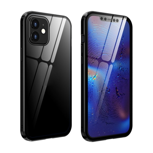 Mágneses borítás 360° Apple iPhone 12 mini fekete akciós termékkép 1