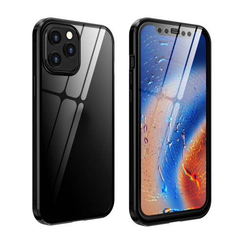360° mágneses borítás Apple iPhone 12 12 Pro fekete akciós termékkép 1