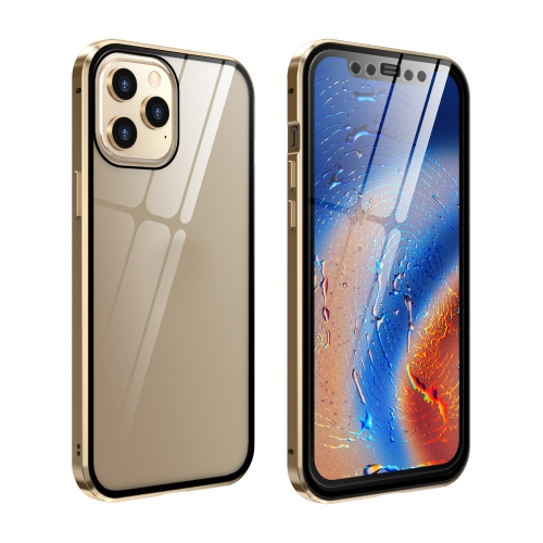 Mágneses borító 360° Apple iPhone 12 12 Pro arany akciós termékkép 1