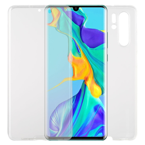 Kétoldalas védőburkolat Huawei P30 Pro átlátszó akciós termékkép 1