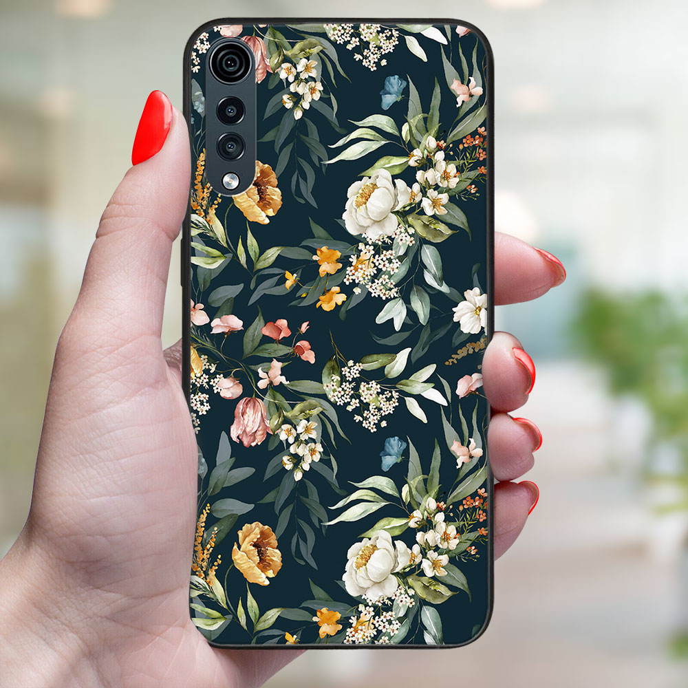 PROTEMIO MY ART Védőhuzat LG Velvet FLORAL (158) számára termék 2. képe