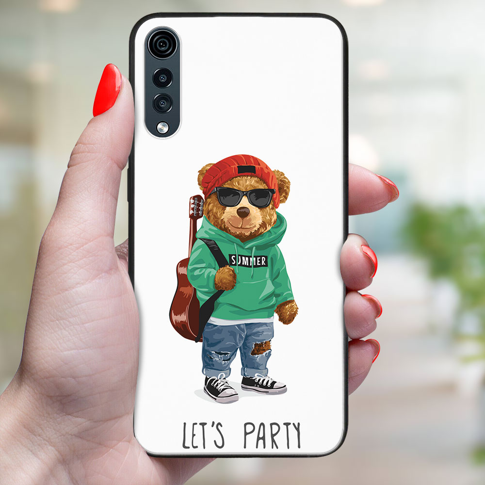 PROTEMIO MY ART Védőburkolat LG Velvet BEAR (177)-hoz termék 2. képe