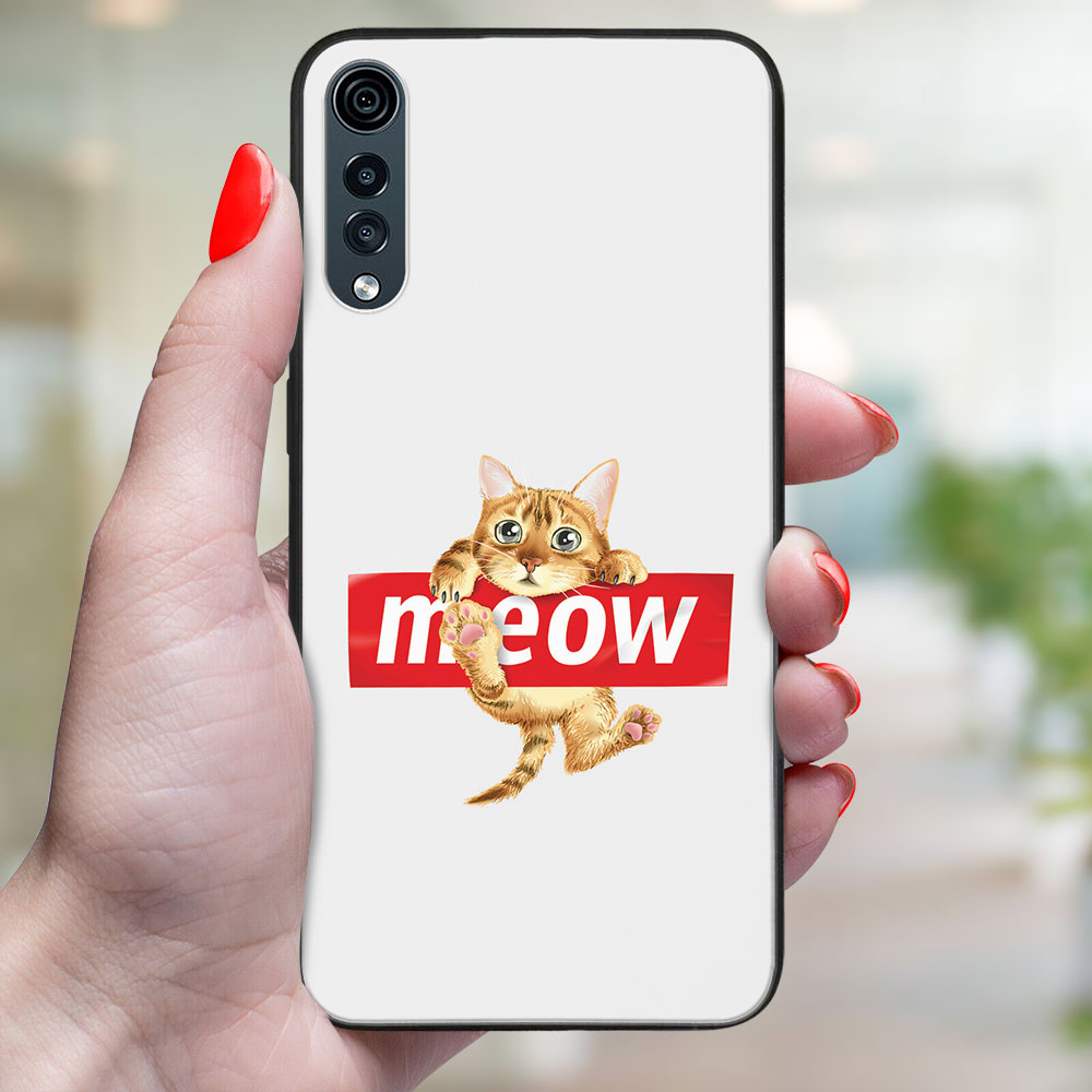 PROTEMIO MY ART Védőburkolat LG Velvet MEOW (183)-hoz termék 2. képe