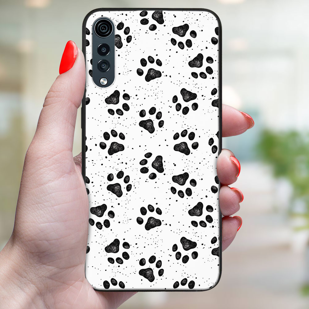 PROTEMIO MY ART Védőburkolat LG Velvet PAWS (185)-hoz termék 2. képe