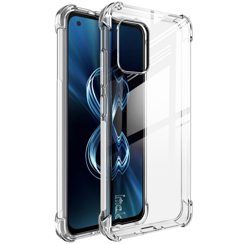 IMAK Szilikon védőburkolat + Asus ZenFone 8 (ZS590KS) átlátszó fólia akciós termékkép 1