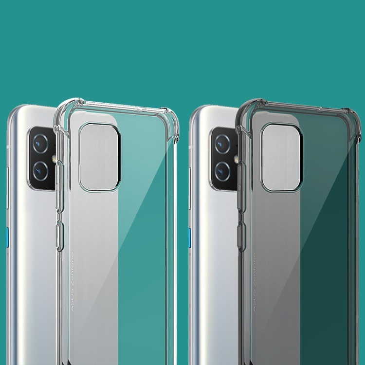 IMAK Szilikon védőburkolat + Asus ZenFone 8 (ZS590KS) átlátszó fólia termék 2. képe