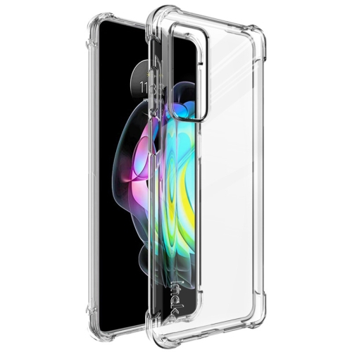 IMAK Védő szilikon borítás + fólia Motorola Edge 20 átlátszó akciós termékkép 1