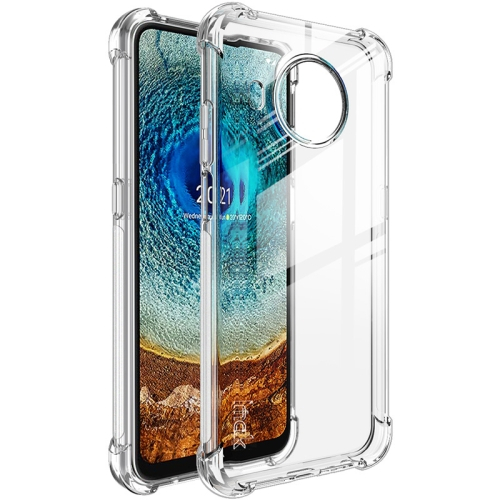 IMAK Szilikon védőburkolat + Nokia X10 / X20 átlátszó fólia akciós termékkép 1