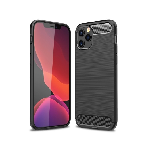 FLEXI TPU burkolat Apple iPhone 12 Pro Max fekete akciós termékkép 1