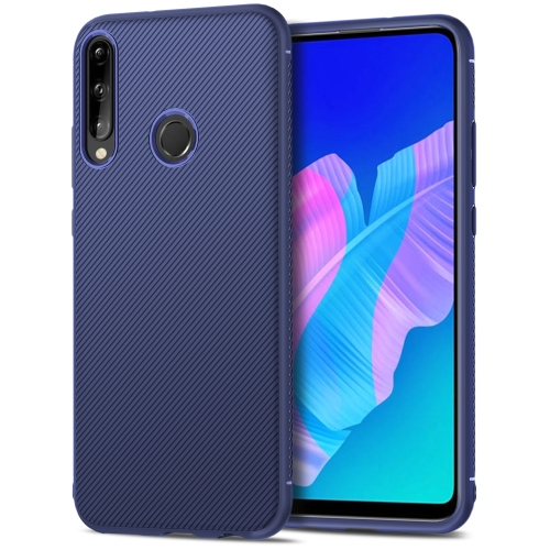 CARBON Védőburkolat Huawei P40 Lite E kék akciós termékkép 1