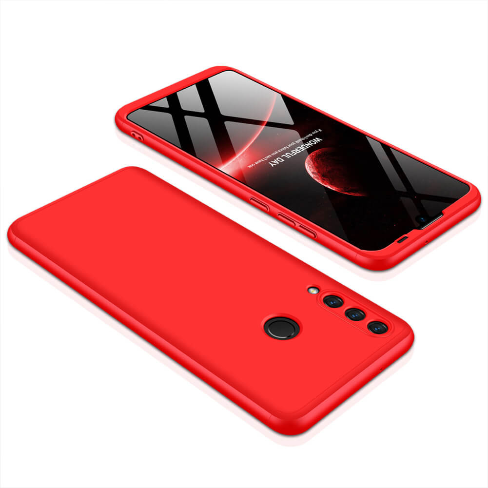 360° védőburkolat Huawei Y6p piros termék 2. képe