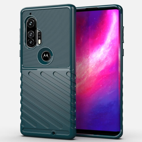 THUNDER Motorola Edge Plus zöld védőburkolat