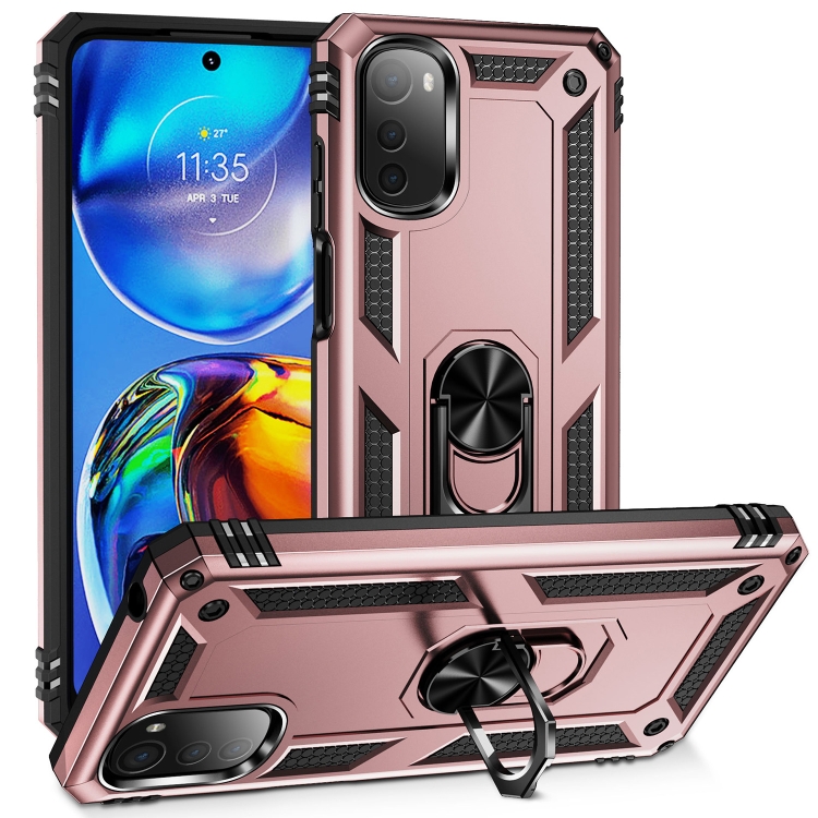 RING tok tartóval Motorola Moto E32 / E32s rose gold akciós termékkép 1