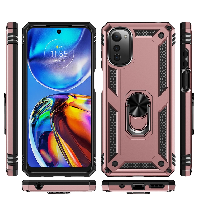 RING tok tartóval Motorola Moto E32 / E32s rose gold termék 2. képe