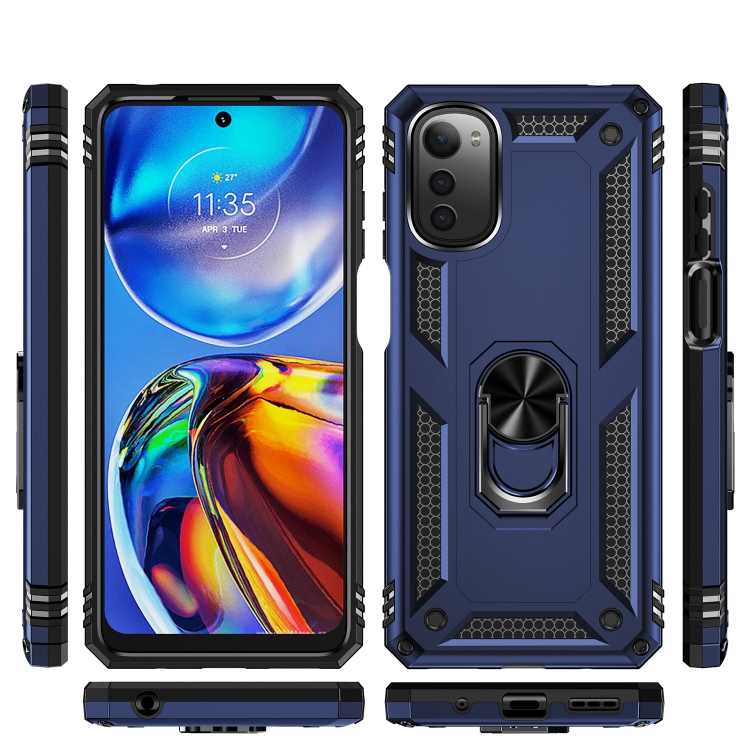 RING tok tartóval Motorola Moto E32 / E32s kék termék 2. képe