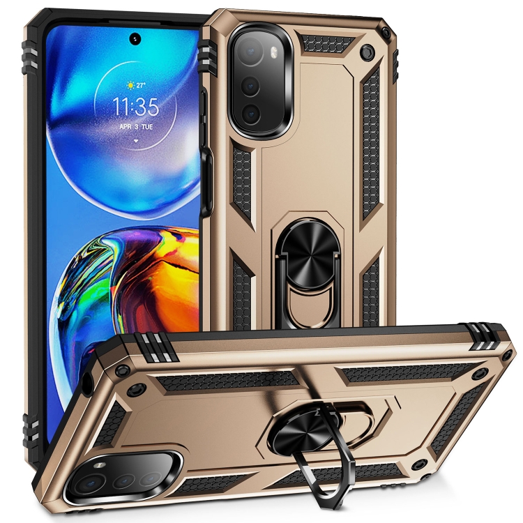 RING tok tartóval Motorola Moto E32 / E32s aranyhoz akciós termékkép 1