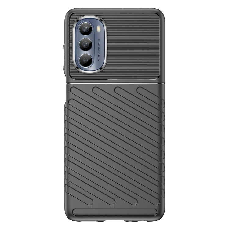 THUNDER Védőburkolat Motorola Moto G62 5G fekete termék 2. képe