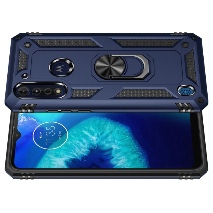 RING Motorola Moto G8 Power Lite kék védőtok termék 2. képe