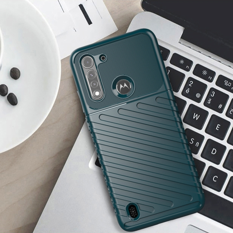 THUNDER Védőburkolat Motorola Moto G8 Power Lite zöld termék 2. képe