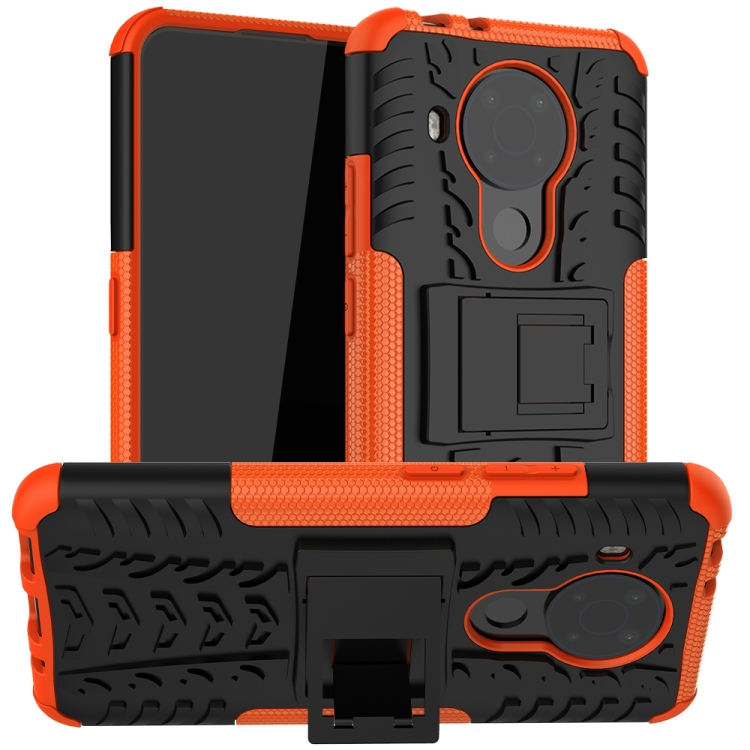 STAND Extra tartós tok Nokia 5.4 / 3.4 narancs akciós termékkép 1