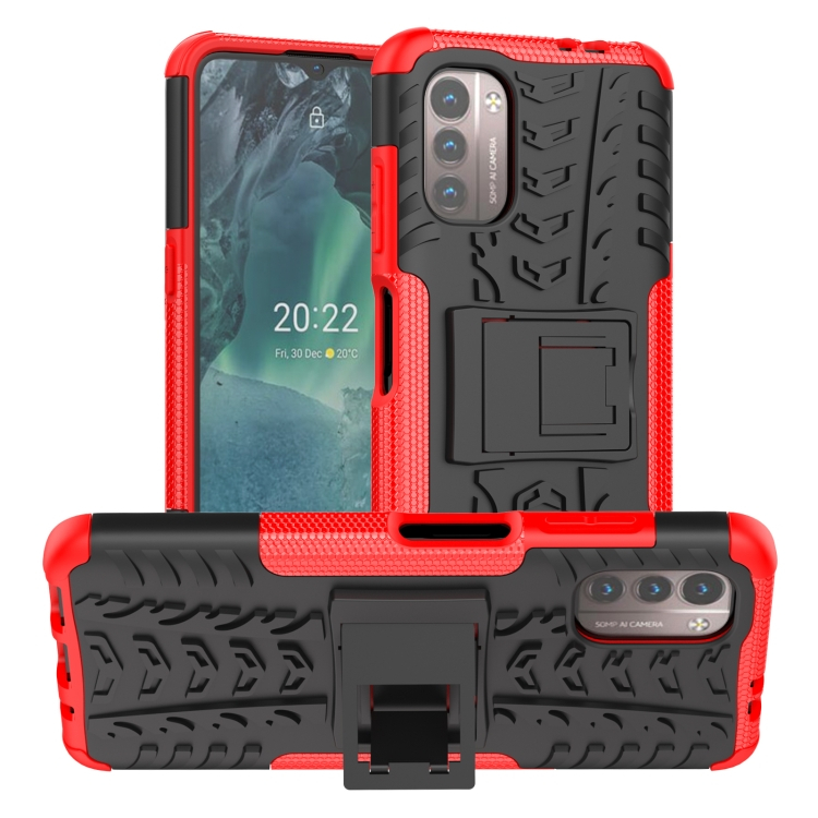 STAND Extra strapabíró tok Nokia G11 / G21 piros akciós termékkép 1