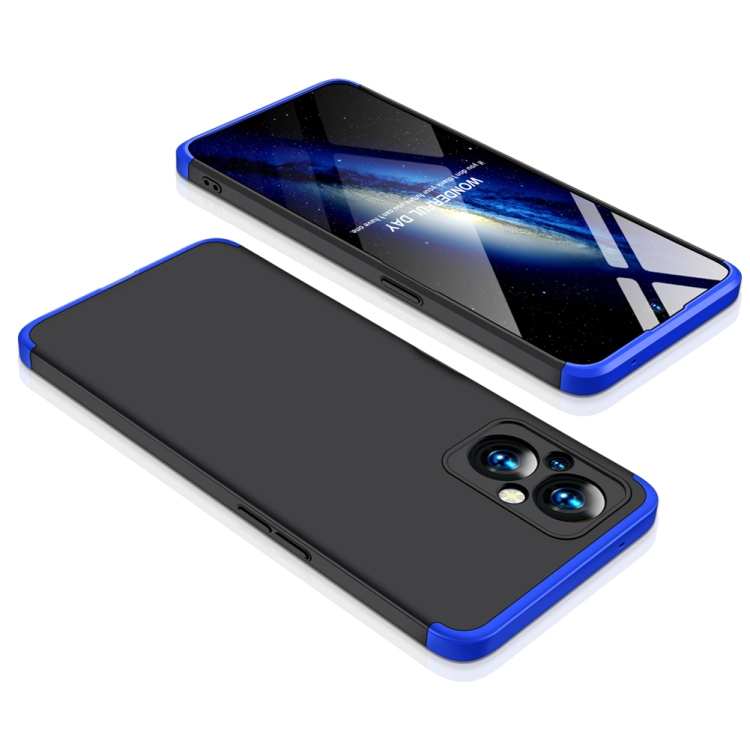 360°-os védőburkolat Oppo Reno7 Lite 5G fekete-kék termék 2. képe