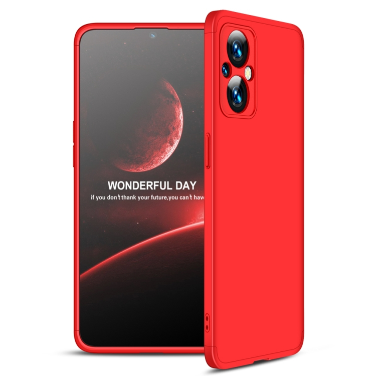 360°-os védőburkolat Oppo Reno7 Lite 5G piros akciós termékkép 1